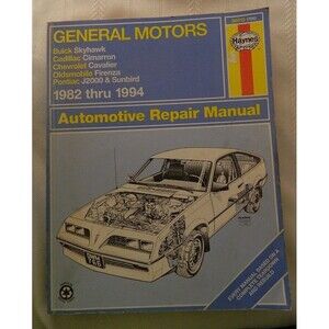 Haynes Automotive Repair Manual 38015 (766) General Motors 1982 thru 1994
